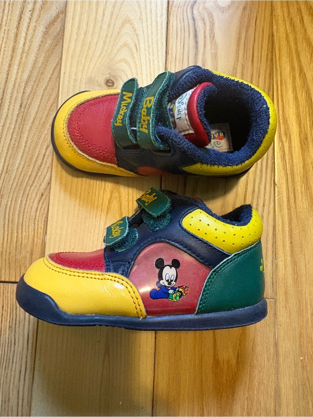 Disney Toddler Mickey Multi-Color Sneakers